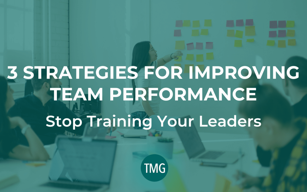 Stop Training Your Leaders
